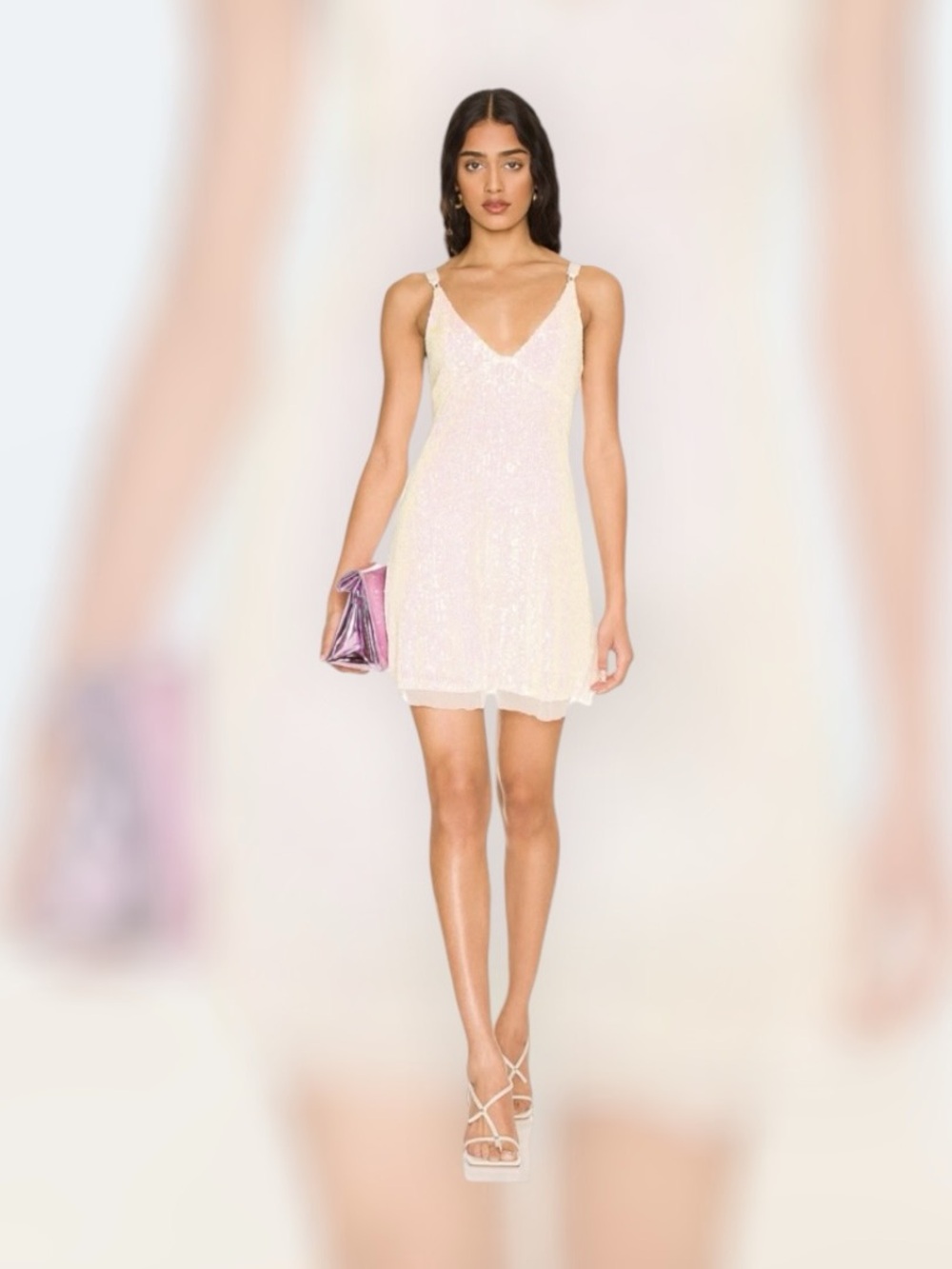 Free People Gold Rush Mini
Dress Ivory